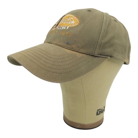 Justin Boots Logo Embroidered M & F Western Strapback Cap Trucker Baseball Hat - Picture 2 of 15